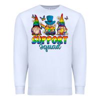White support squad pride gnomies Premium Sweatshirt - texasbilliewilder