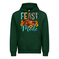 Forest Green Feast mode Urban Hoodie - Artiststas
