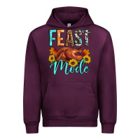 Mauve Wine Feast mode Urban Hoodie - Artiststas