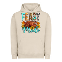 Pigment French Oak Feast mode Urban Hoodie - Artiststas