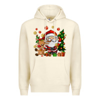 Sandshell santa and reindeer Premium Hoodie - AdoDesignShop