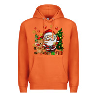 Carrot santa and reindeer Premium Hoodie - AdoDesignShop