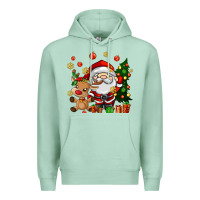Seafoam santa and reindeer Premium Hoodie - AdoDesignShop