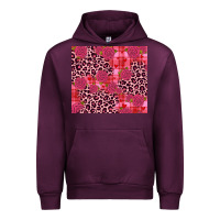 Mauve Wine valentines day Urban Hoodie - JahusDesignShop
