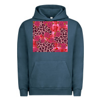 Pigment Midnight Navy valentines day Urban Hoodie - JahusDesignShop