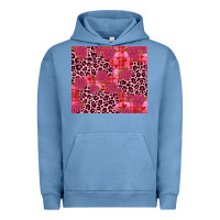 Pigment Pebble Blue valentines day Urban Hoodie - JahusDesignShop