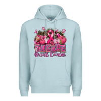 Blue Mist tackle breast cancer with pumpkin Premium Hoodie - AdoDesignShop