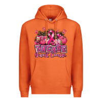 Carrot tackle breast cancer with pumpkin Premium Hoodie - AdoDesignShop