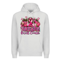 Dove Grey tackle breast cancer with pumpkin Premium Hoodie - AdoDesignShop