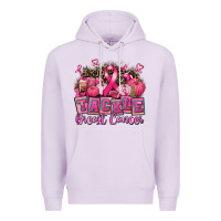 Lilac tackle breast cancer with pumpkin Premium Hoodie - AdoDesignShop