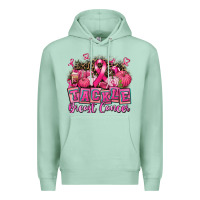 Seafoam tackle breast cancer with pumpkin Premium Hoodie - AdoDesignShop