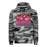 Slate Camo tackle breast cancer with pumpkin Premium Hoodie - AdoDesignShop