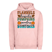 Pigment Salmon Flannels Hayrides Pumpkins Sweaters Bonfires Urban Hoodie - Artiststas
