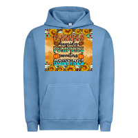 Pigment Pebble Blue Flannes Hayrides Sweaters Bonfires Urban Hoodie - Artiststas