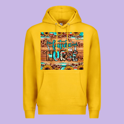Future Nurse Premium Hoodie Designed By Jahusdesignshop