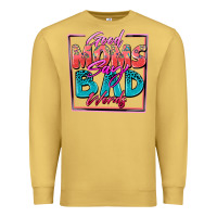 Antique Gold good moms say bad words Premium Sweatshirt - Zillion Design Studio