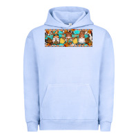 Pigment Grape Ice Fall Gnomes Urban Hoodie - Artiststas