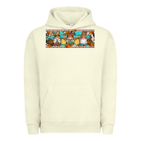 Pigment Pistachio Fall Gnomes Urban Hoodie - Artiststas