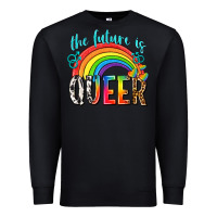 Black the future is queer Premium Sweatshirt - texasbilliewilder