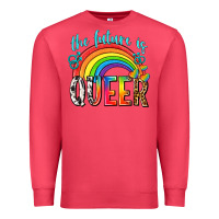 Cardinal the future is queer Premium Sweatshirt - texasbilliewilder