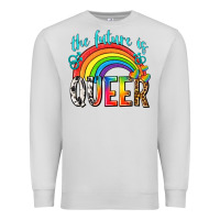 Dove Grey the future is queer Premium Sweatshirt - texasbilliewilder