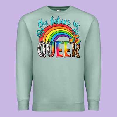 Premium Sweatshirt the future is queer
