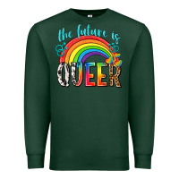 Sports Green the future is queer Premium Sweatshirt - texasbilliewilder