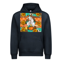 Navy Goat family fall pumpkins gemstone Urban Hoodie - Artiststas