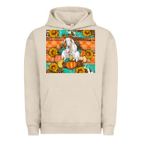 Pigment French Oak Goat family fall pumpkins gemstone Urban Hoodie - Artiststas