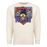 Sandshell ballpark mama Premium Sweatshirt - Zillion Design Studio