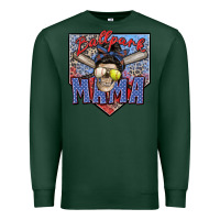 Sports Green ballpark mama Premium Sweatshirt - Zillion Design Studio