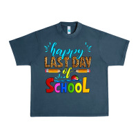 Midnight Navy happy last day of school Urban Heavy Tee - Artiststas