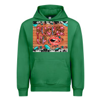 Emerald pucker up Urban Hoodie - JahusDesignShop