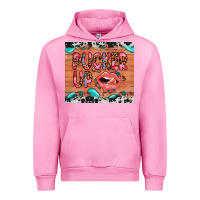 Fuchsia Pink pucker up Urban Hoodie - JahusDesignShop
