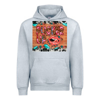 Heather Grey pucker up Urban Hoodie - JahusDesignShop
