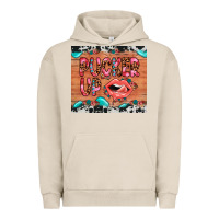 Pigment French Oak pucker up Urban Hoodie - JahusDesignShop