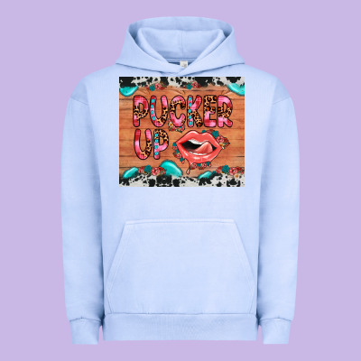 Pucker Up Urban Hoodie Designed By Jahusdesignshop