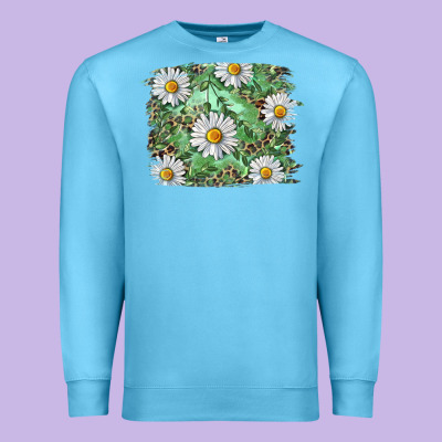 Premium Sweatshirt Daisy leopard