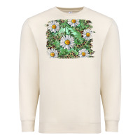 Sandshell Daisy leopard Premium Sweatshirt - RanaPortraitStore
