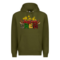 Army Green christmas crew Premium Hoodie - AdoDesignShop