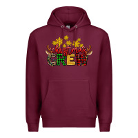 Burgundy christmas crew Premium Hoodie - AdoDesignShop