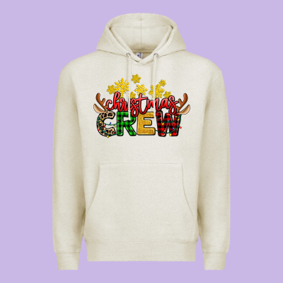 Christmas Crew Premium Hoodie Designed By Adodesignshop