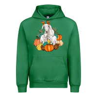 Emerald Goat family fall pumpkins gemstone Urban Hoodie - Artiststas
