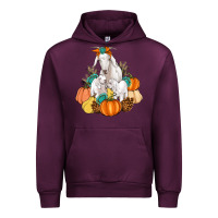 Mauve Wine Goat family fall pumpkins gemstone Urban Hoodie - Artiststas