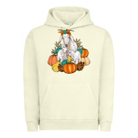 Pigment Pistachio Goat family fall pumpkins gemstone Urban Hoodie - Artiststas