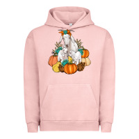 Pigment Salmon Goat family fall pumpkins gemstone Urban Hoodie - Artiststas