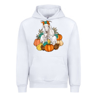 White Goat family fall pumpkins gemstone Urban Hoodie - Artiststas