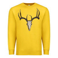 Lemon Deer Skull Premium Sweatshirt - RanaPortraitStore