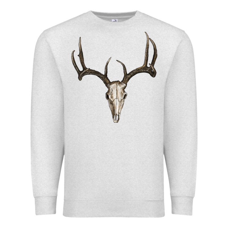 Deer Skull Premium Sweatshirt by RanaPortraitStore | Teevron