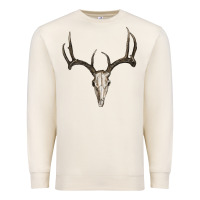 Sandshell Deer Skull Premium Sweatshirt - RanaPortraitStore